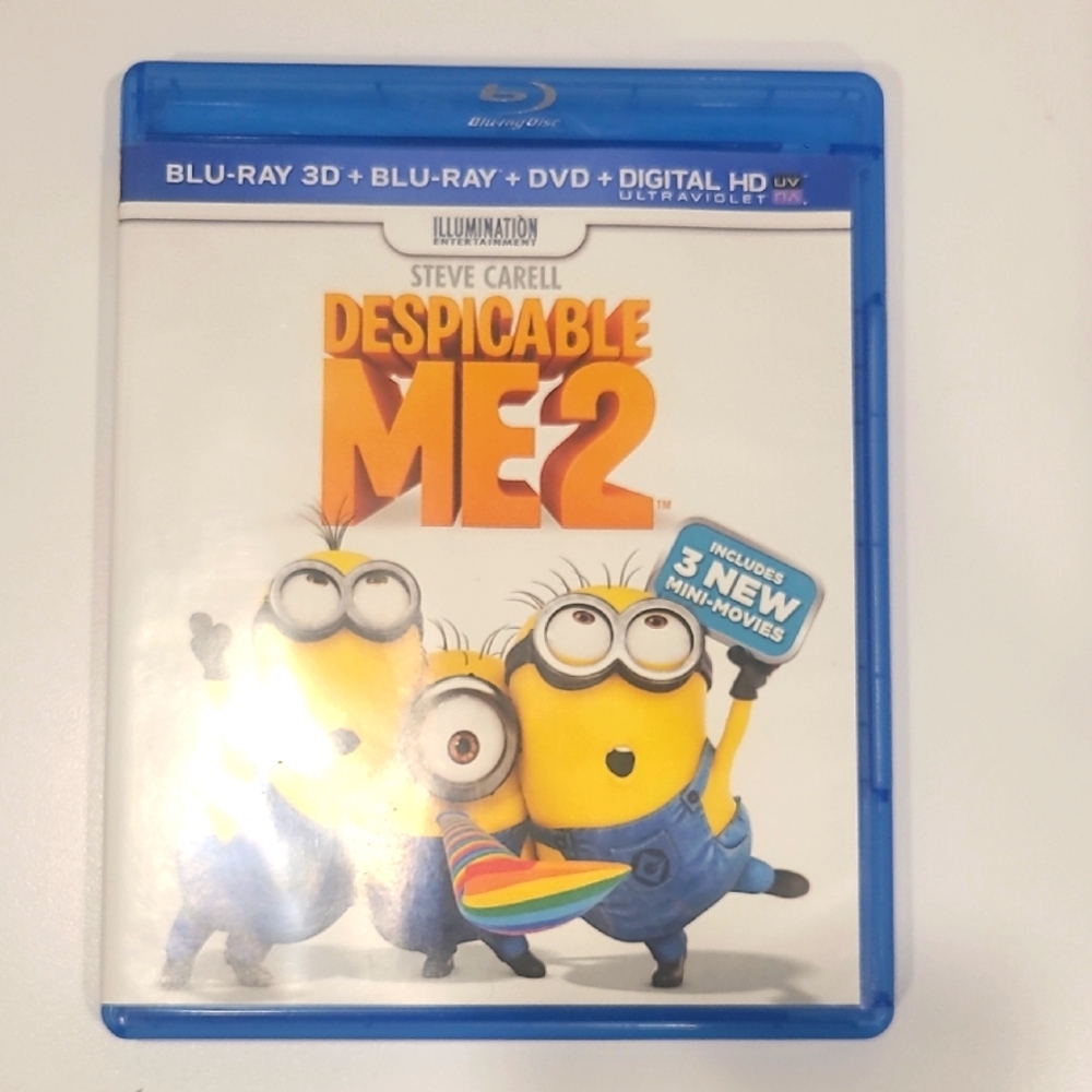 Despicable Me 2 Blu-ray 3D Combo Pack
